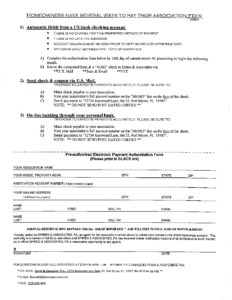 Electronic Payment Authorization Form Heritage Cove Electronic Payment Authorization Form Heritage Cove